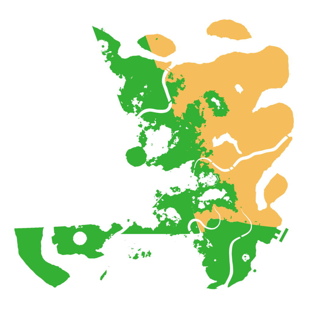 Biome Rust Map: Procedural Map, Size: 4250, Seed: 698008