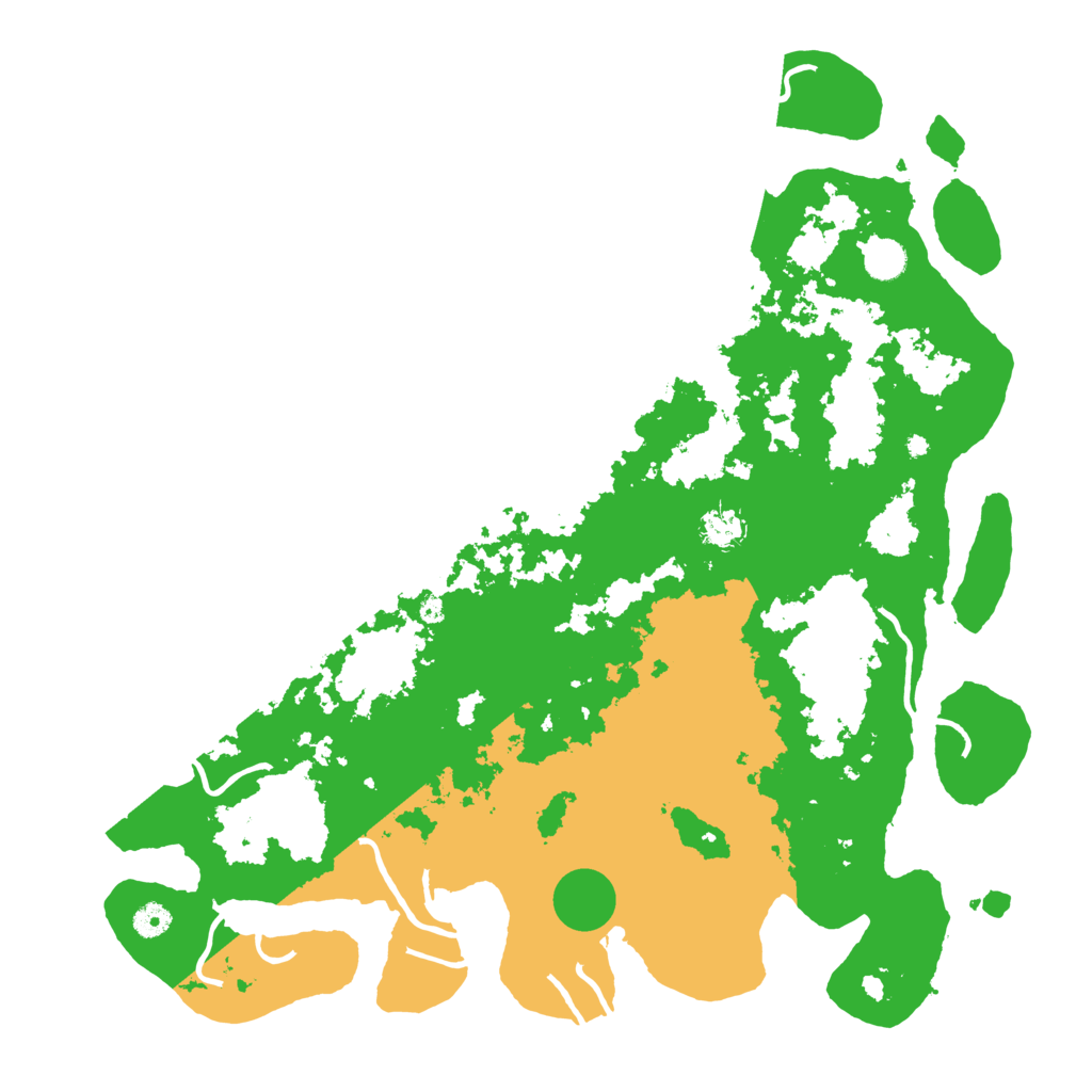 Biome Rust Map: Procedural Map, Size: 4600, Seed: 2554658