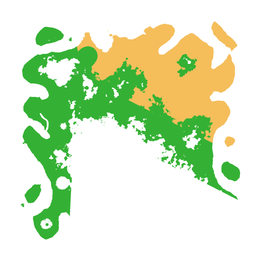 Biome Rust Map: Procedural Map, Size: 3600, Seed: 1706269282