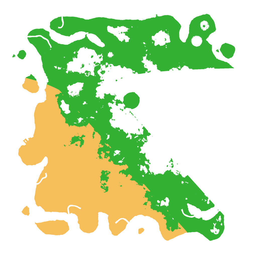 Biome Rust Map: Procedural Map, Size: 4250, Seed: 1036538041