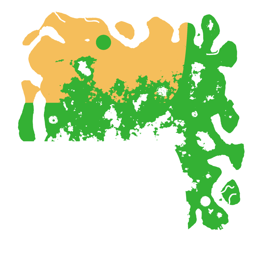 Biome Rust Map: Procedural Map, Size: 4500, Seed: 81237265