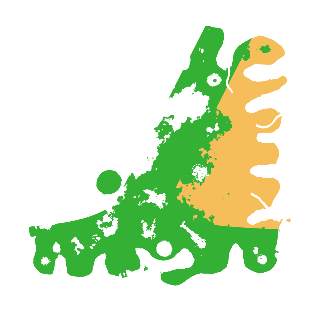 Biome Rust Map: Procedural Map, Size: 3500, Seed: 1656760063