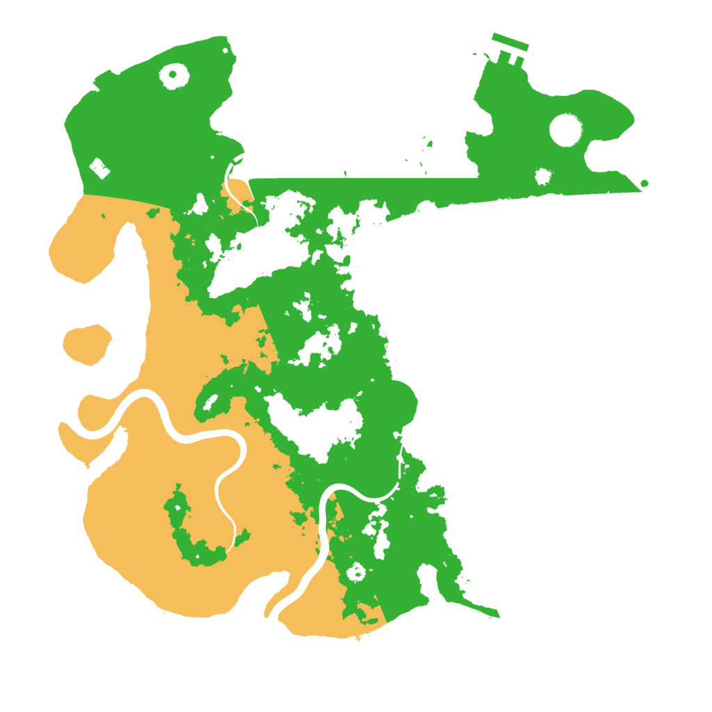 Biome Rust Map: Procedural Map, Size: 3850, Seed: 965118149