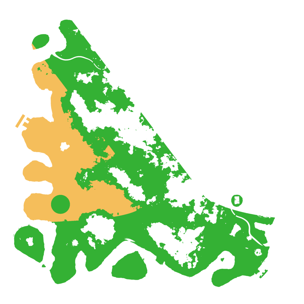 Biome Rust Map: Procedural Map, Size: 4250, Seed: 214748