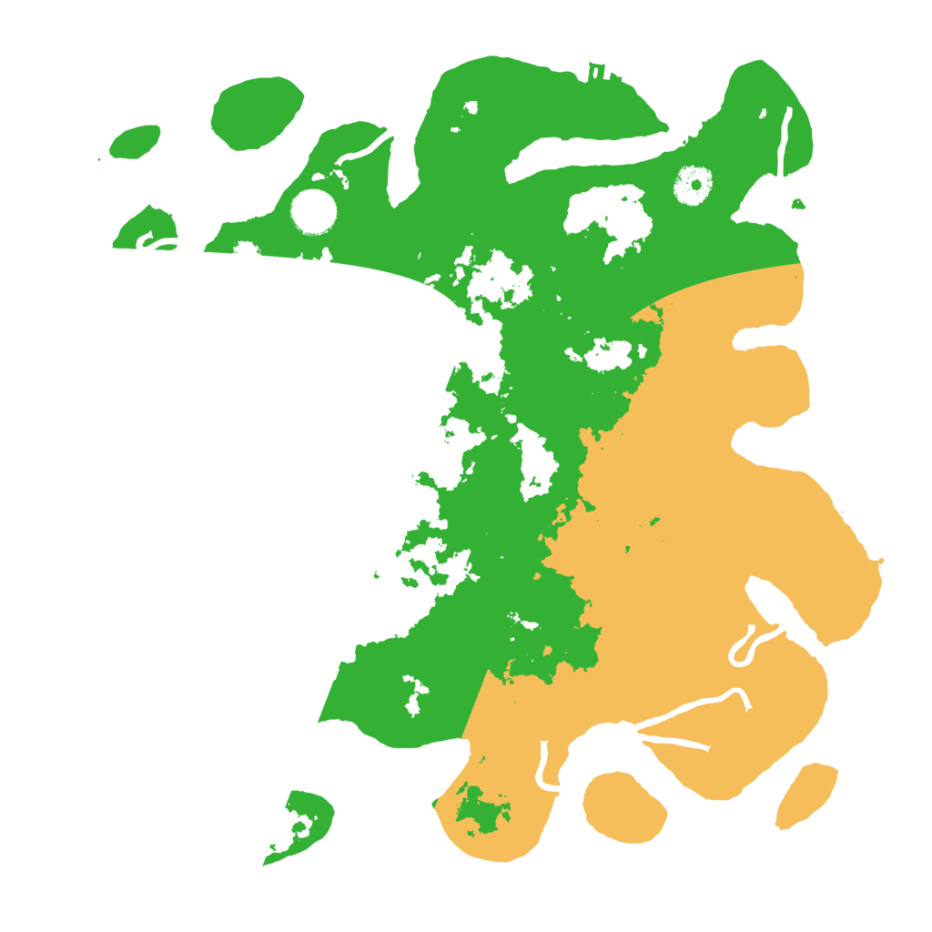 Biome Rust Map: Procedural Map, Size: 3600, Seed: 1072097436