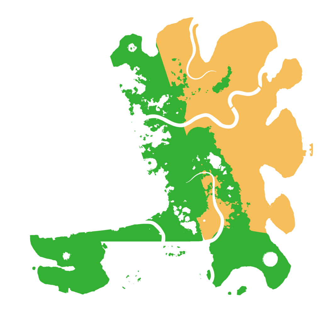 Biome Rust Map: Procedural Map, Size: 3850, Seed: 1855288053