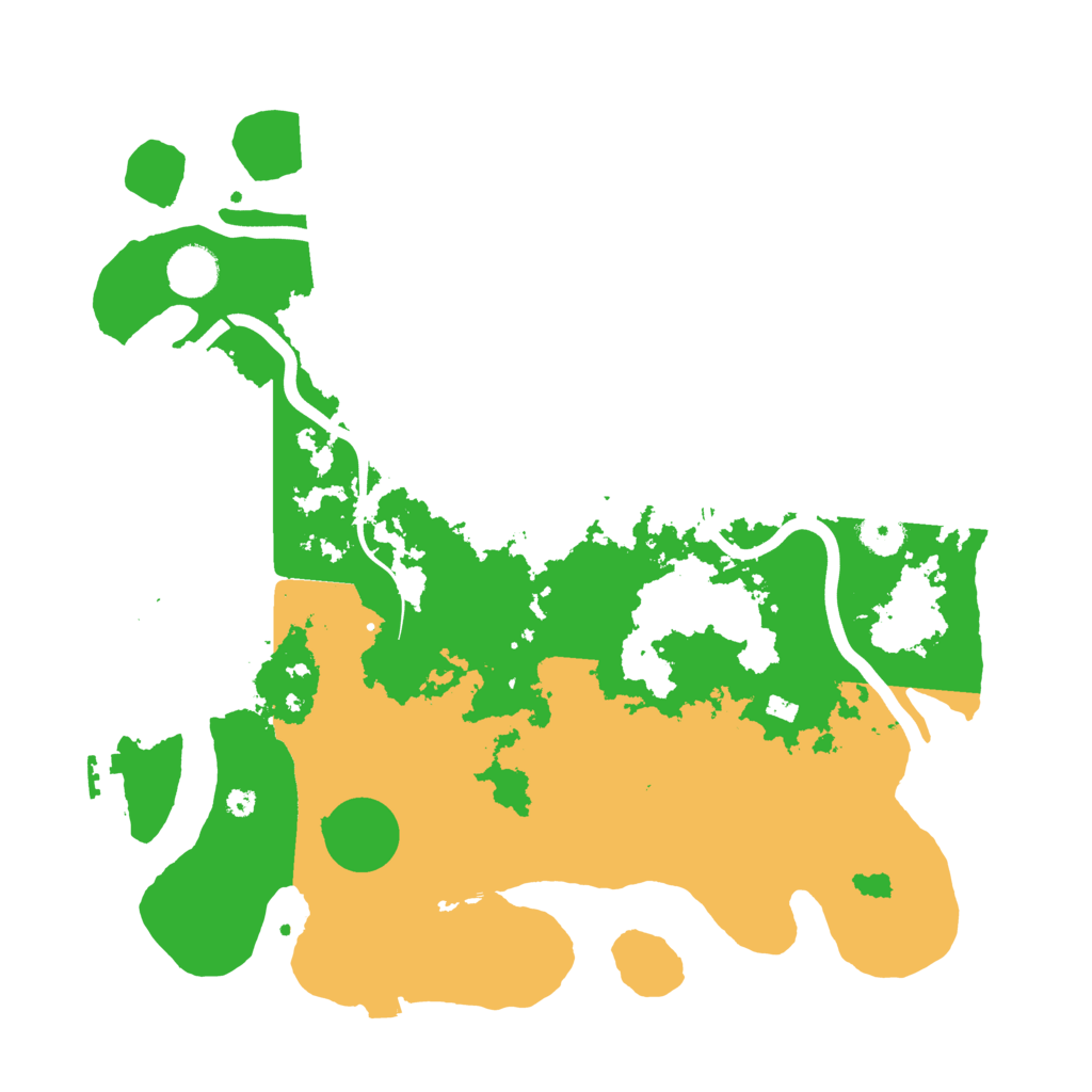 Biome Rust Map: Procedural Map, Size: 3850, Seed: 473559154