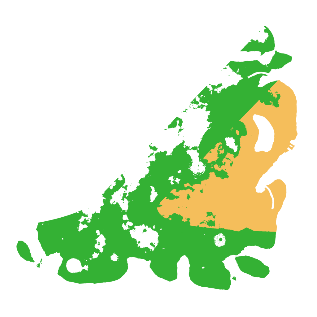 Biome Rust Map: Procedural Map, Size: 3850, Seed: 512432