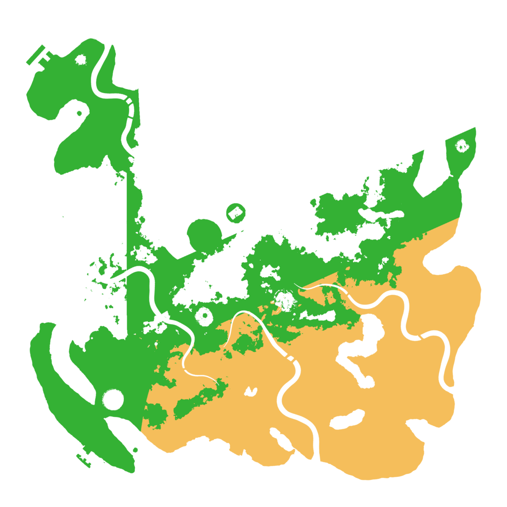 Biome Rust Map: Procedural Map, Size: 4250, Seed: 1878712072