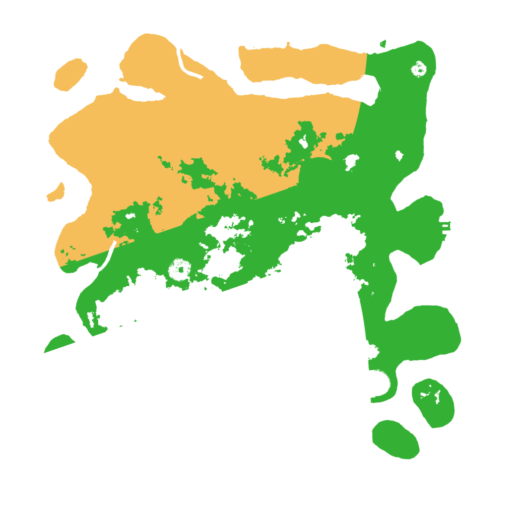 Biome Rust Map: Procedural Map, Size: 3500, Seed: 1897465468