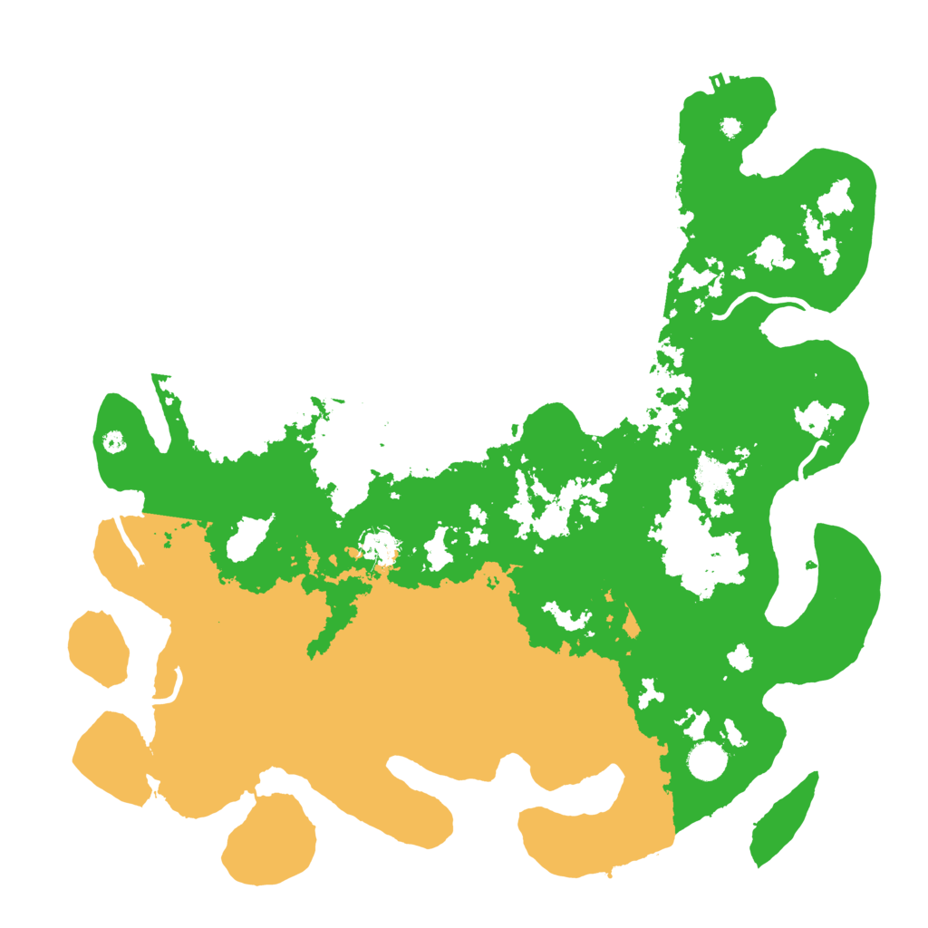 Biome Rust Map: Procedural Map, Size: 4250, Seed: 145894244