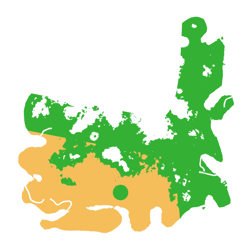 Biome Rust Map: Procedural Map, Size: 4250, Seed: 132919787