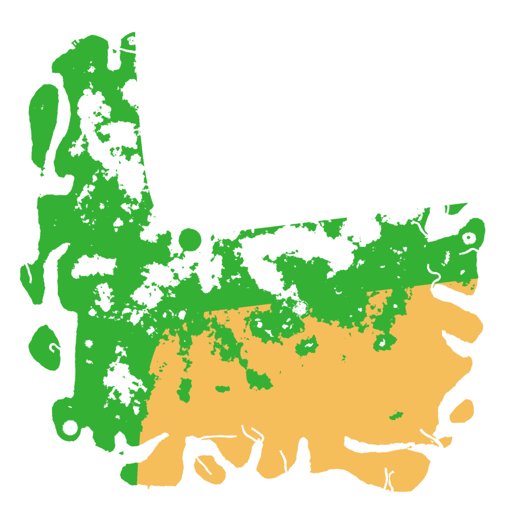 Biome Rust Map: Procedural Map, Size: 6000, Seed: 778449