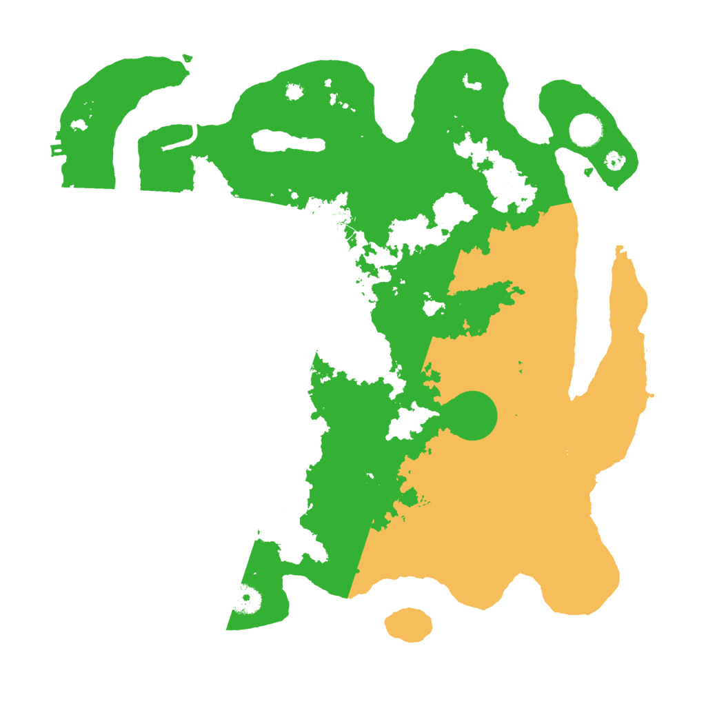 Biome Rust Map: Procedural Map, Size: 3750, Seed: 1436574222