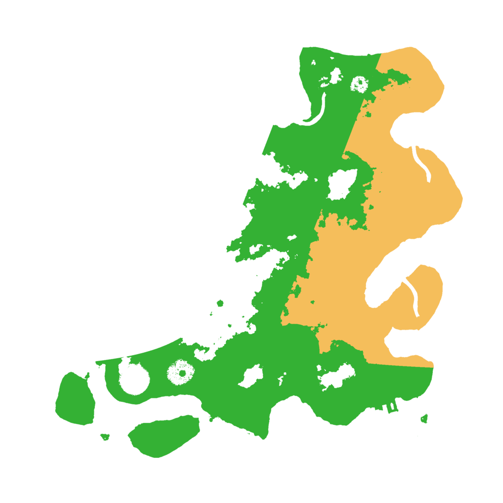 Biome Rust Map: Procedural Map, Size: 3000, Seed: 1479982768