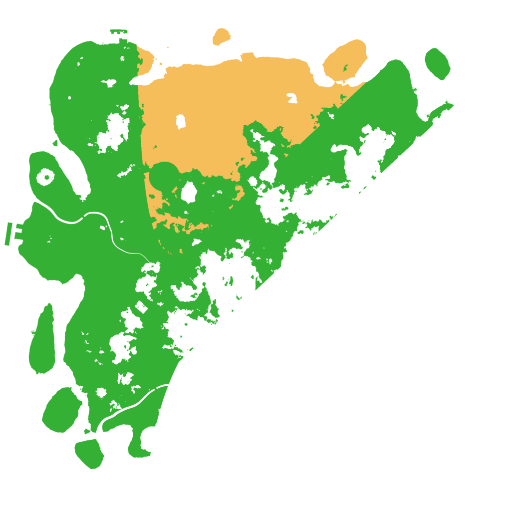 Biome Rust Map: Procedural Map, Size: 4500, Seed: 1779356640