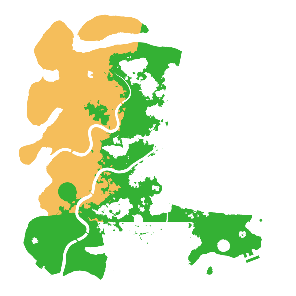 Biome Rust Map: Procedural Map, Size: 4250, Seed: 1812947414