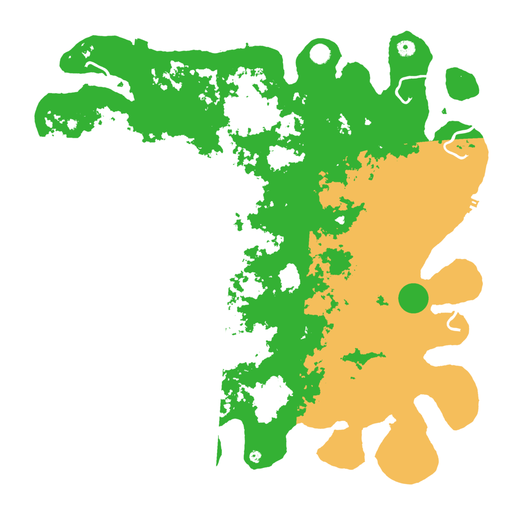 Biome Rust Map: Procedural Map, Size: 4500, Seed: 1905