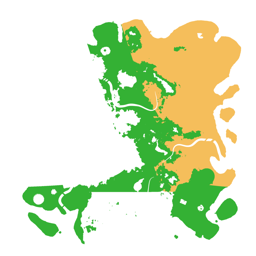 Biome Rust Map: Procedural Map, Size: 4250, Seed: 1461570954