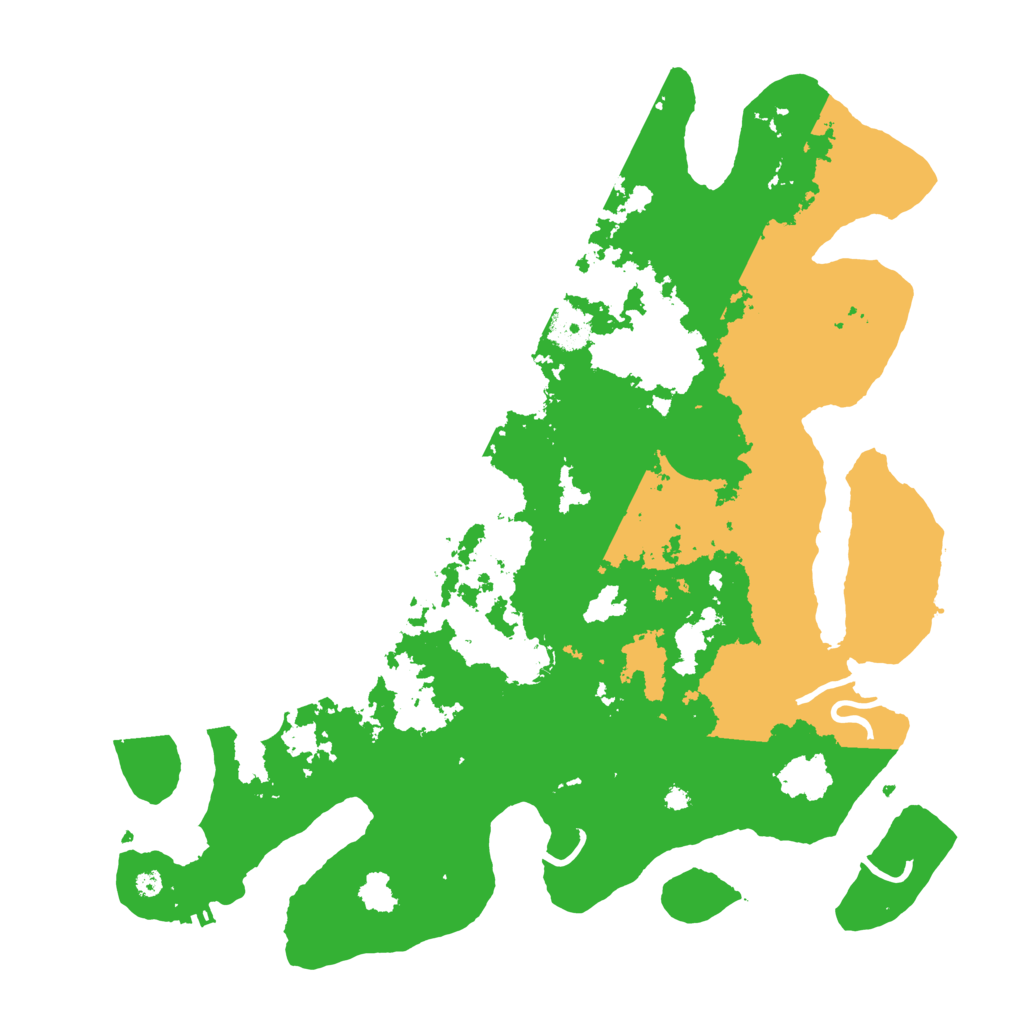 Biome Rust Map: Procedural Map, Size: 4000, Seed: 53247