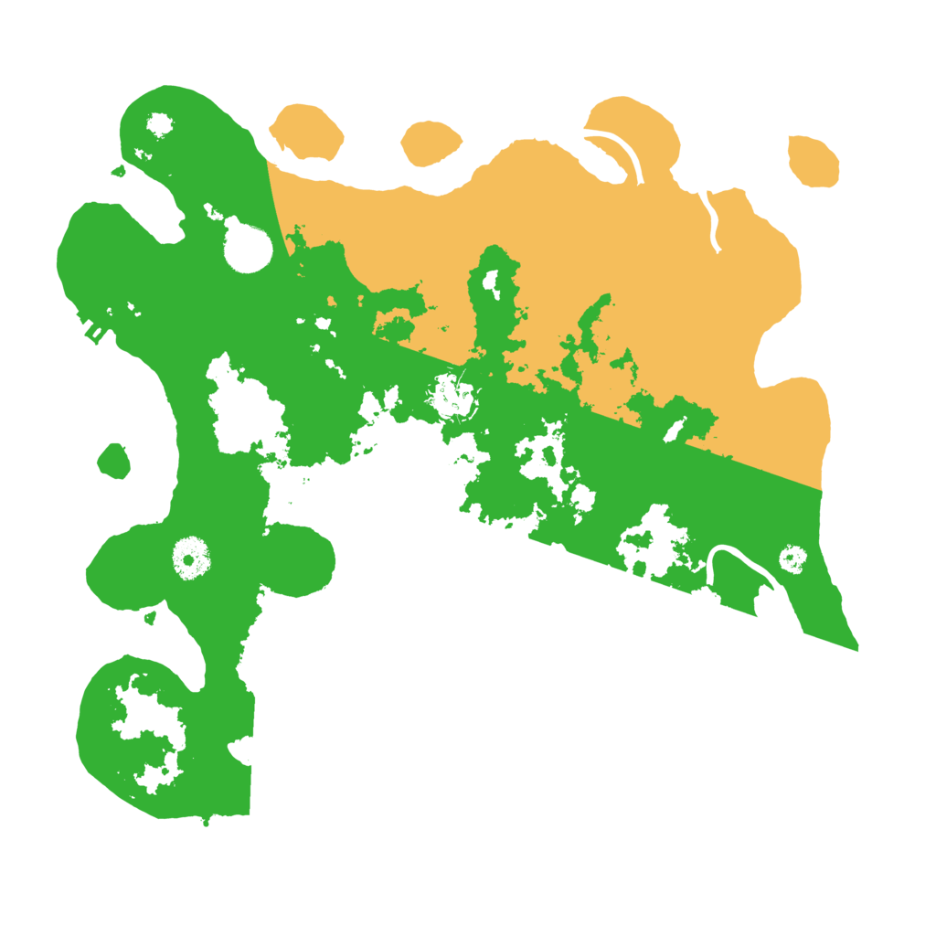 Biome Rust Map: Procedural Map, Size: 3500, Seed: 125659599