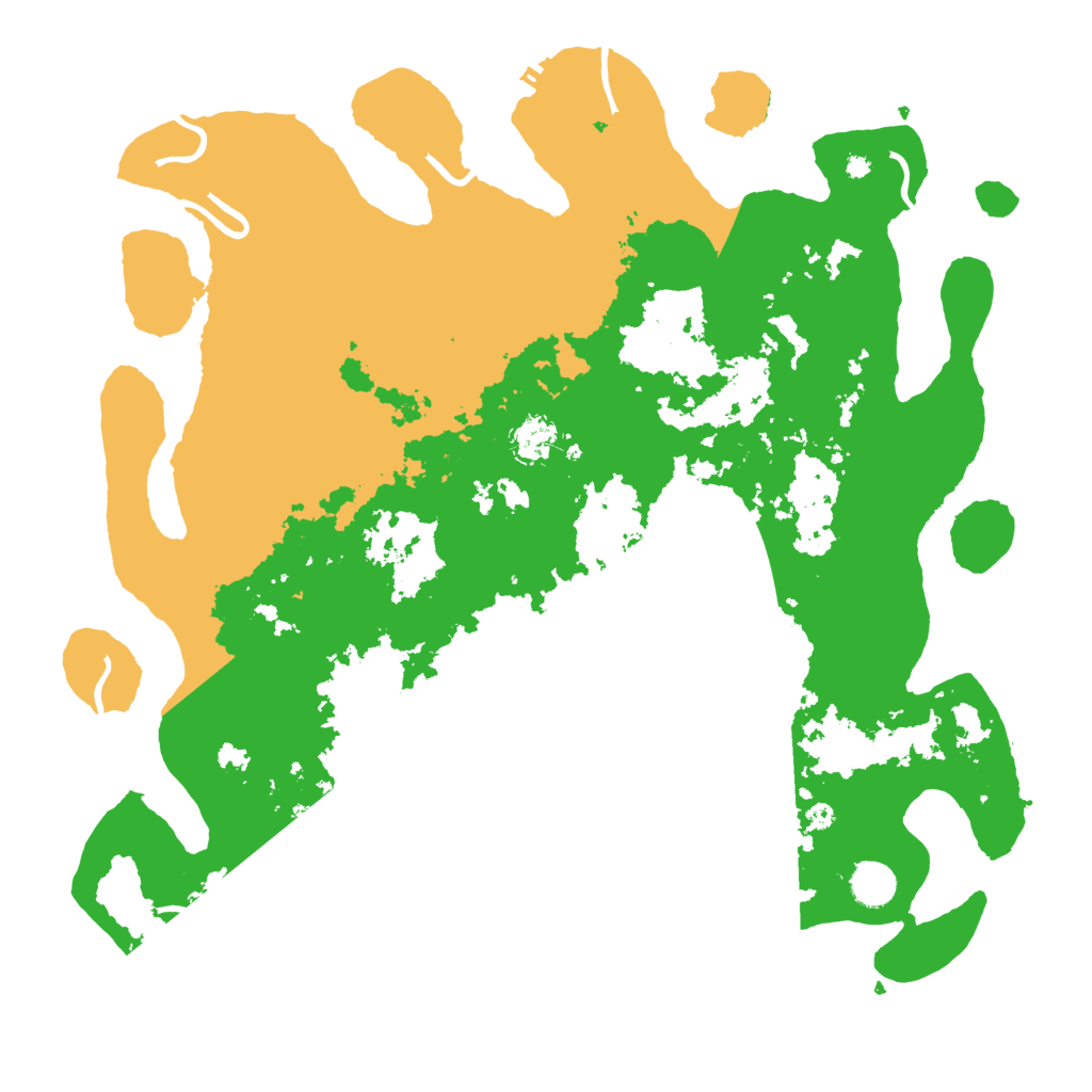 Biome Rust Map: Procedural Map, Size: 4250, Seed: 1419300201