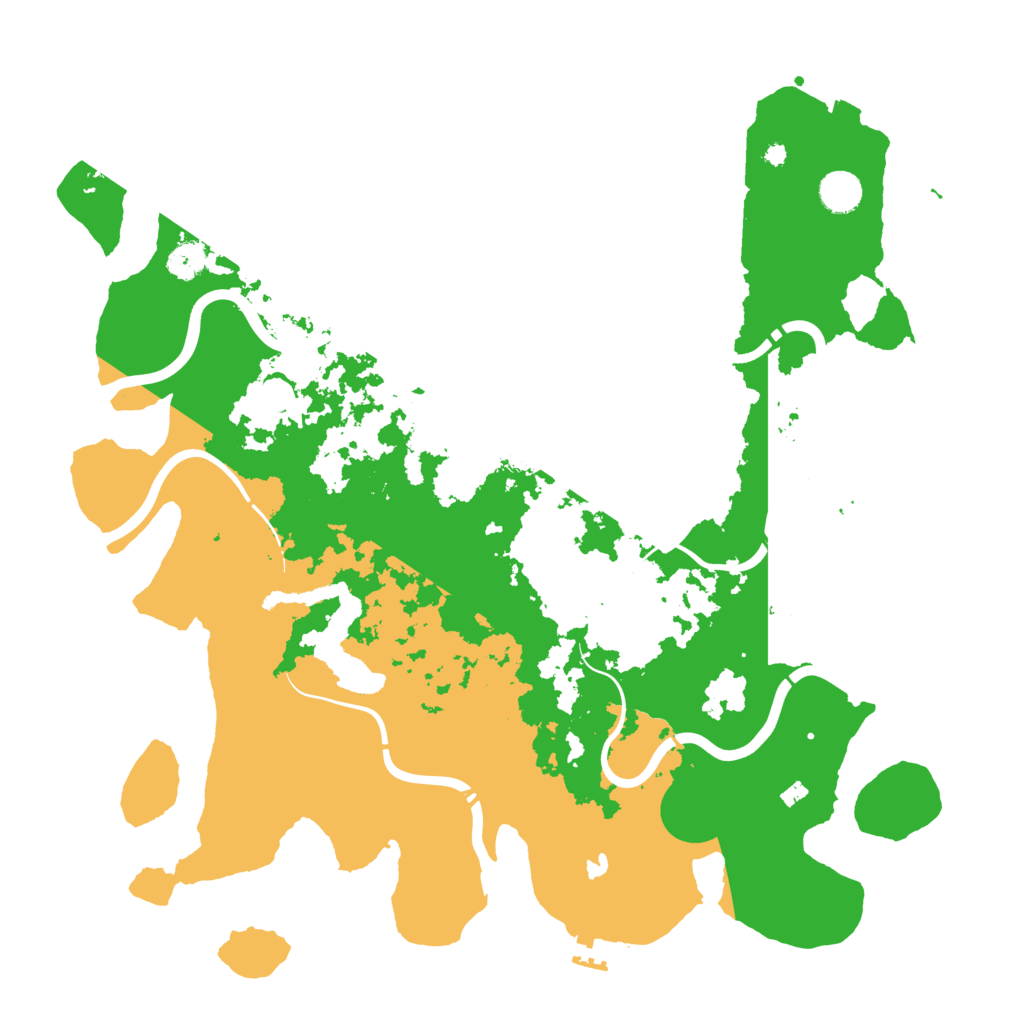 Biome Rust Map: Procedural Map, Size: 4250, Seed: 470779511