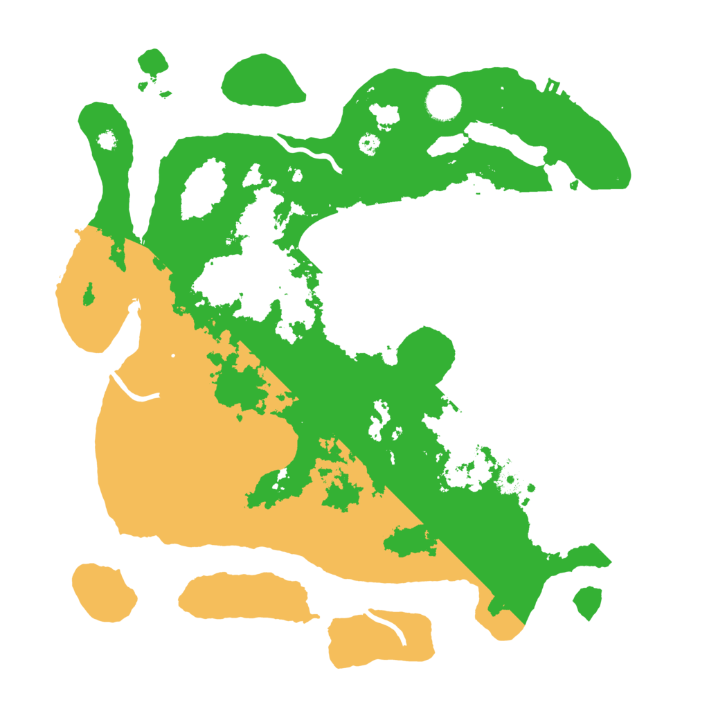 Biome Rust Map: Procedural Map, Size: 3500, Seed: 1401418919