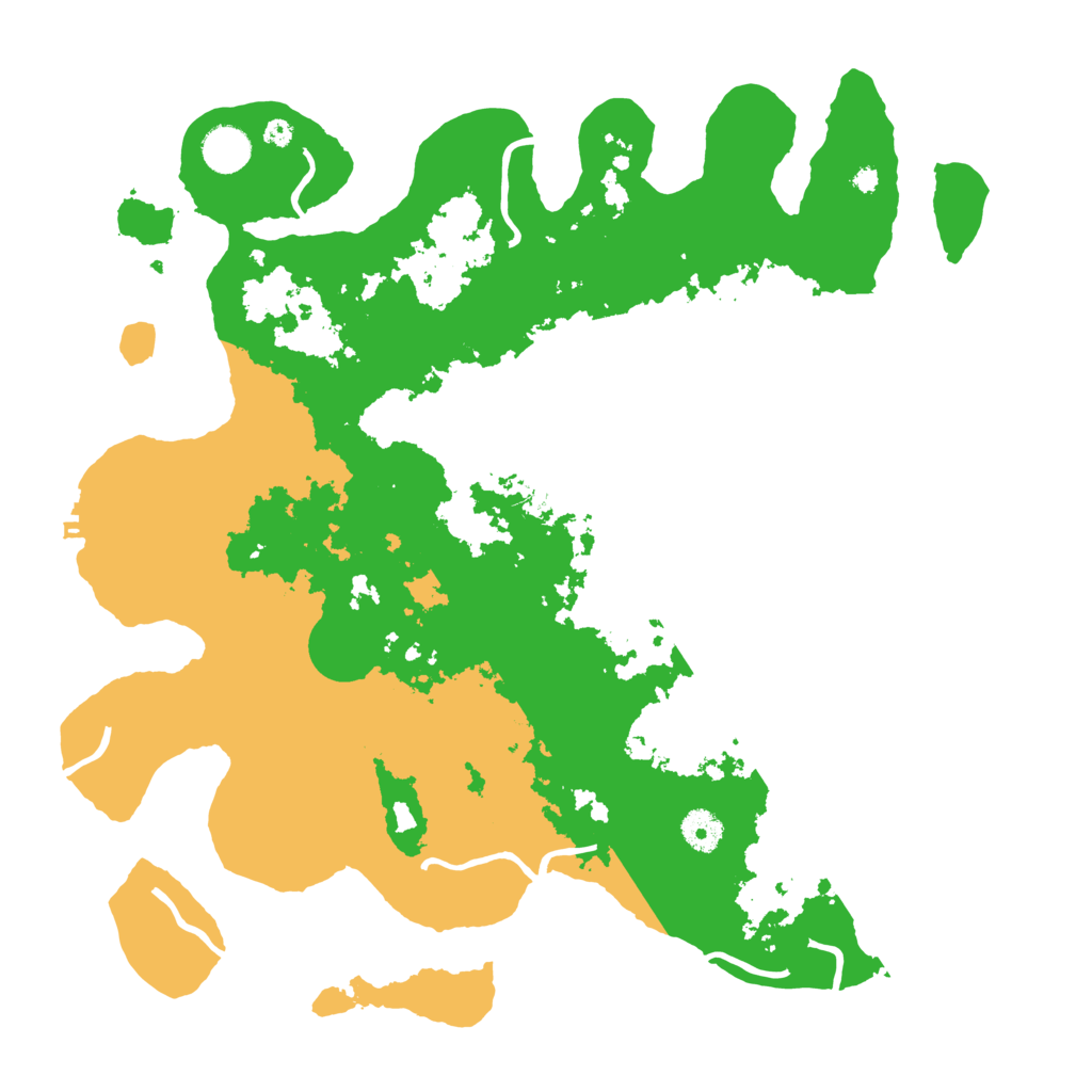 Biome Rust Map: Procedural Map, Size: 4000, Seed: 48245689