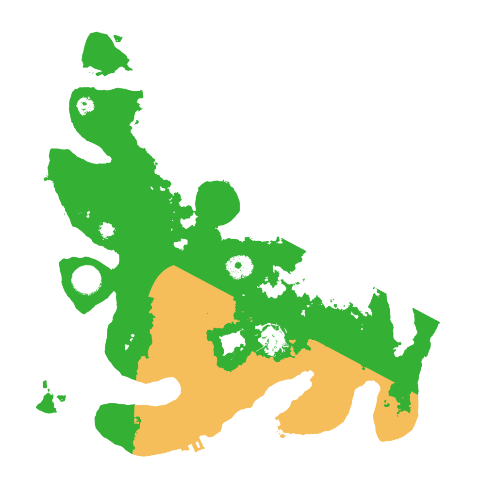 Biome Rust Map: Procedural Map, Size: 3000, Seed: 851985409