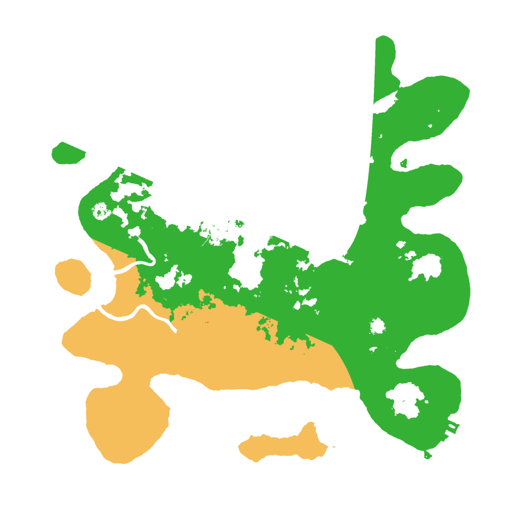 Biome Rust Map: Procedural Map, Size: 3000, Seed: 965747