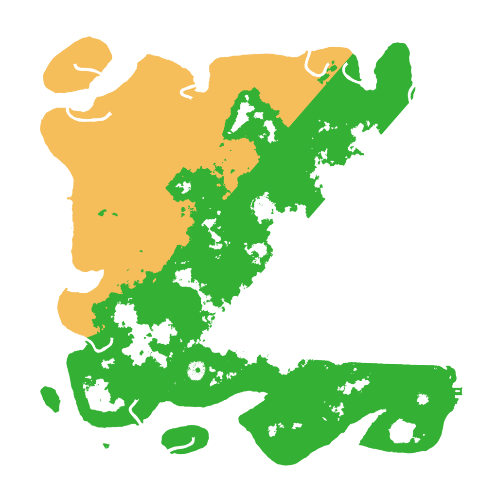 Biome Rust Map: Procedural Map, Size: 4000, Seed: 548741745
