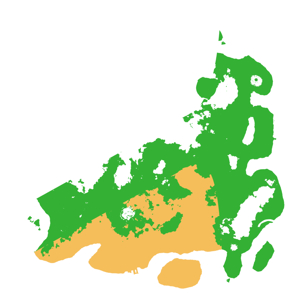Biome Rust Map: Procedural Map, Size: 4000, Seed: 2049570217