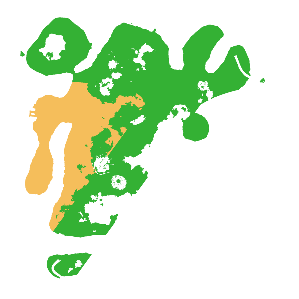 Biome Rust Map: Procedural Map, Size: 3000, Seed: 323831897