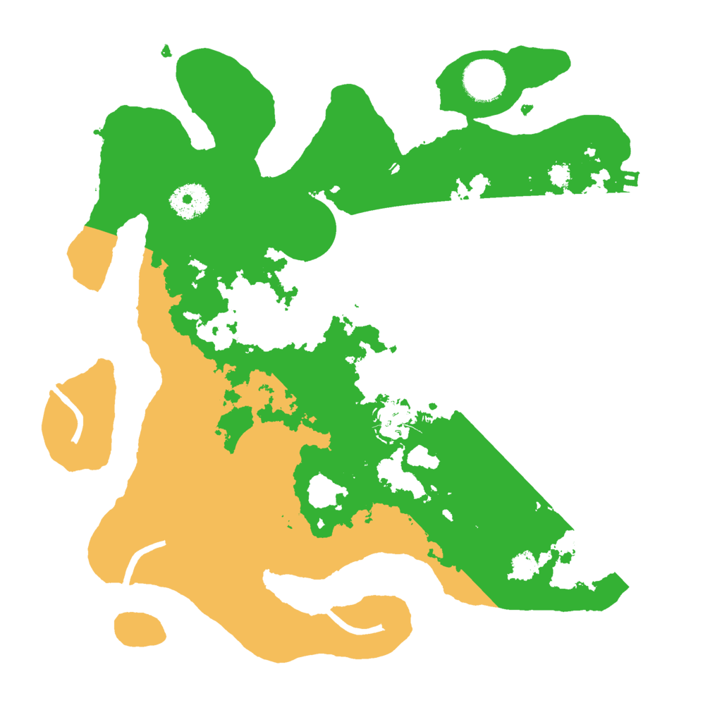 Biome Rust Map: Procedural Map, Size: 3000, Seed: 277299