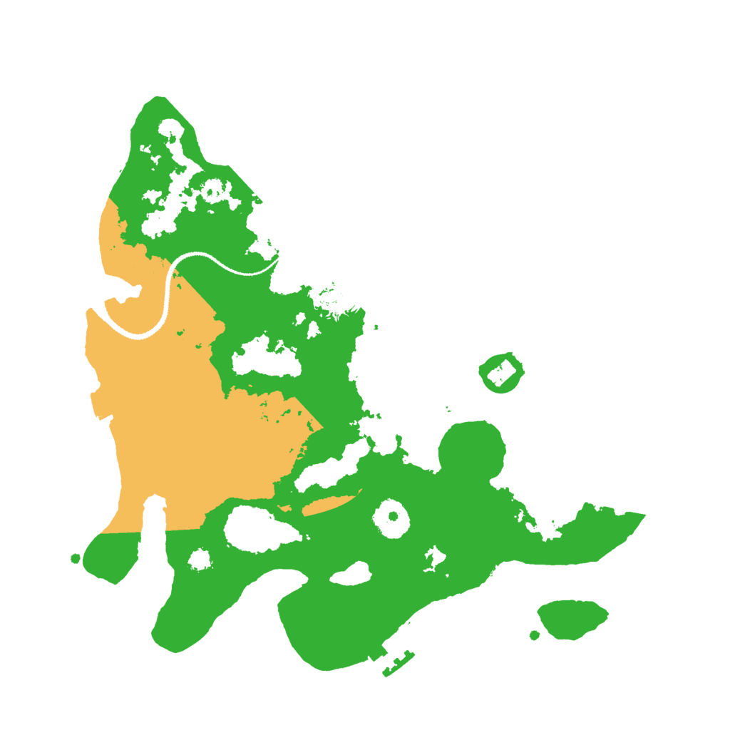 Biome Rust Map: Procedural Map, Size: 3000, Seed: 955139