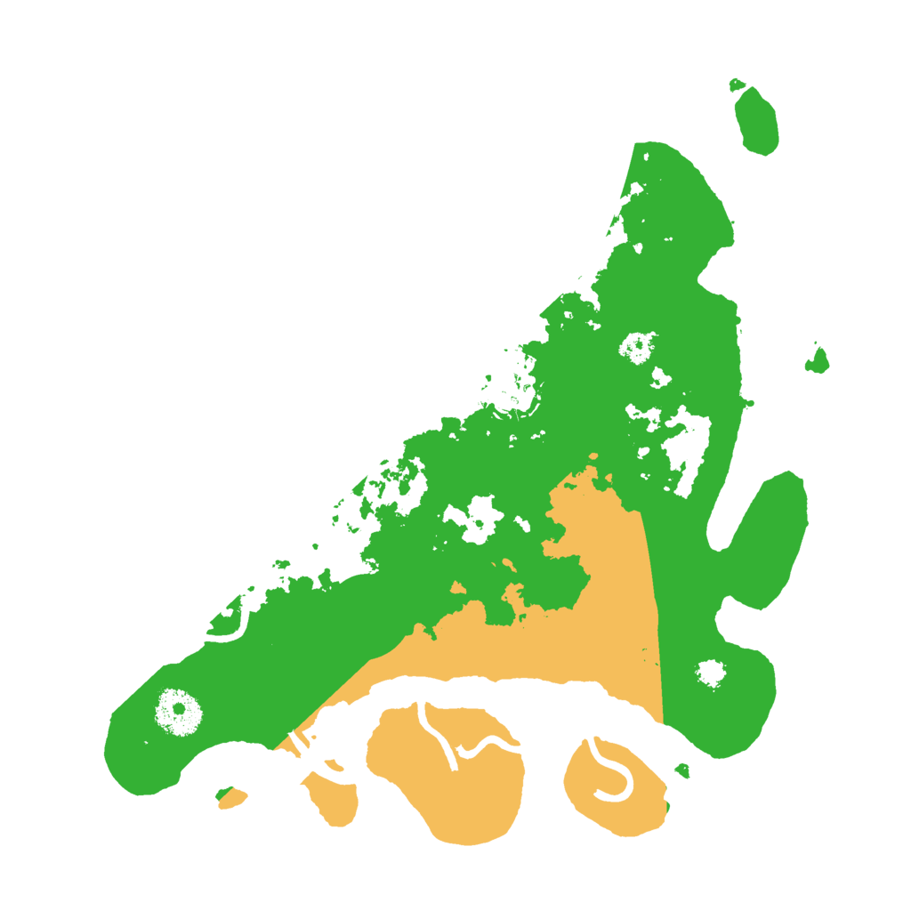 Biome Rust Map: Procedural Map, Size: 3000, Seed: 989094