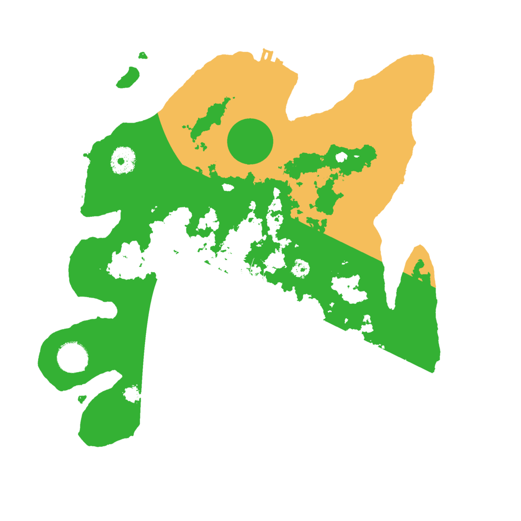 Biome Rust Map: Procedural Map, Size: 3000, Seed: 182