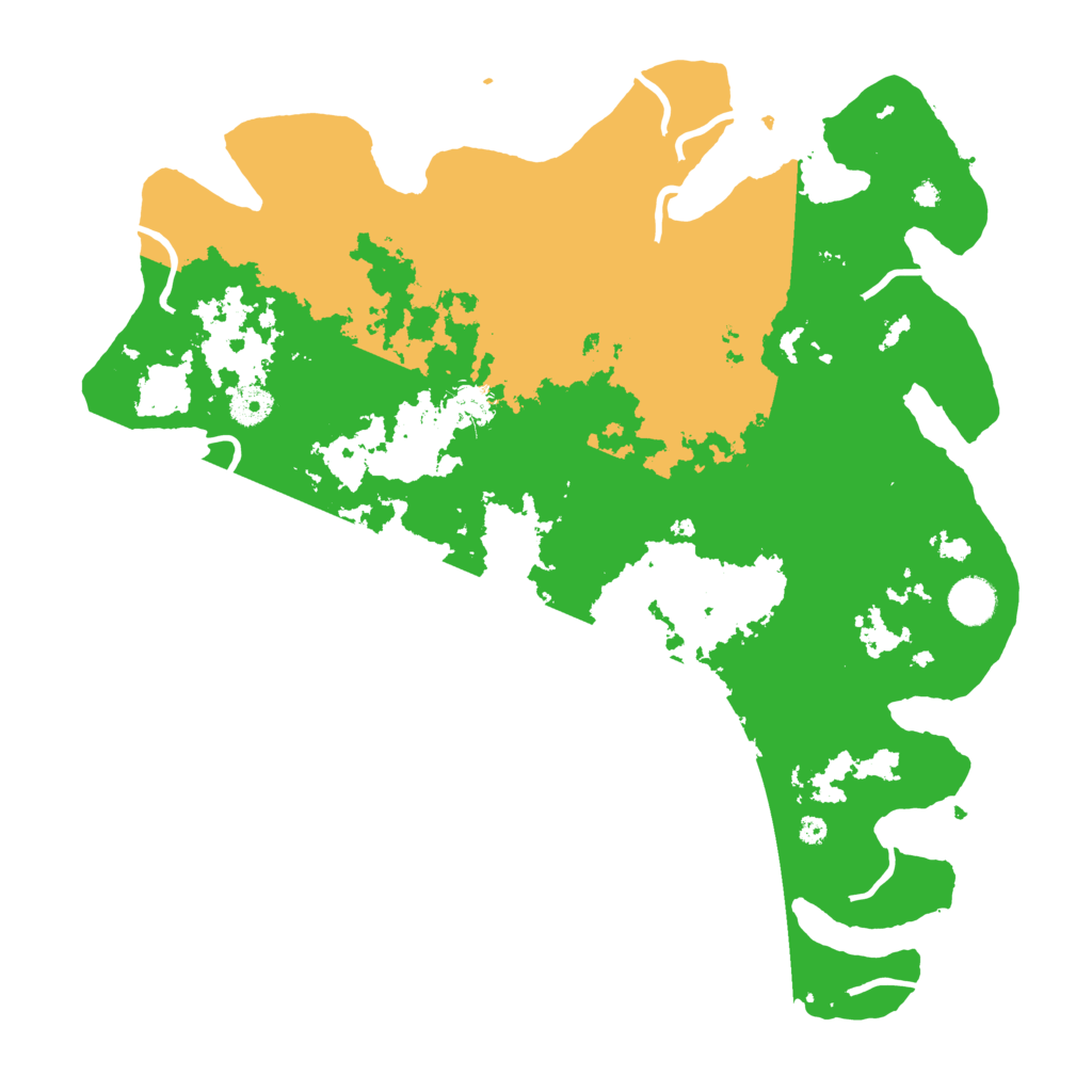 Biome Rust Map: Procedural Map, Size: 4000, Seed: 87672