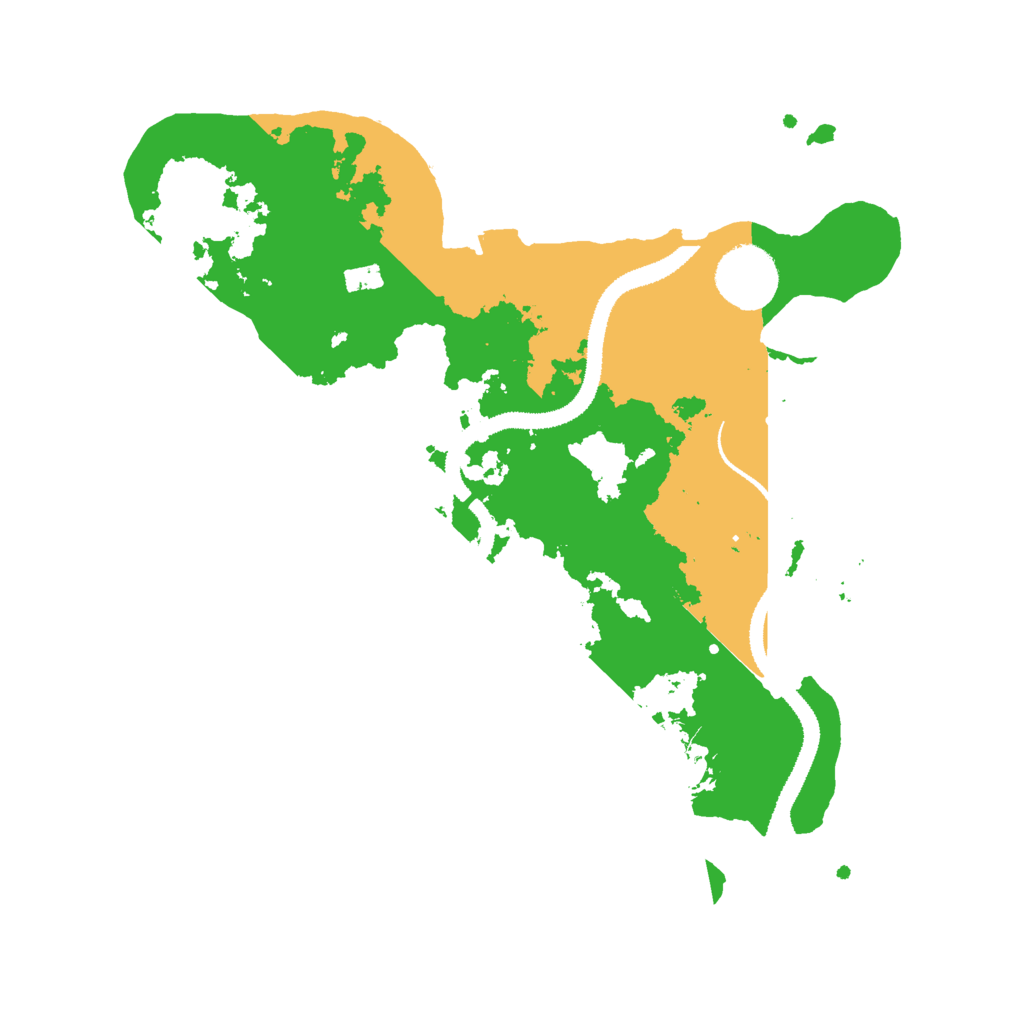 Biome Rust Map: Procedural Map, Size: 3000, Seed: 882930