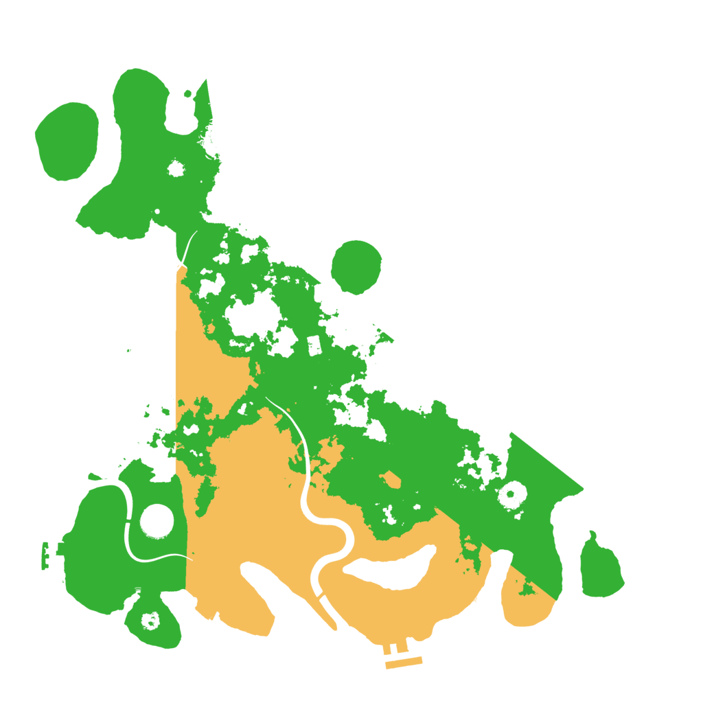 Biome Rust Map: Procedural Map, Size: 3850, Seed: 28070900