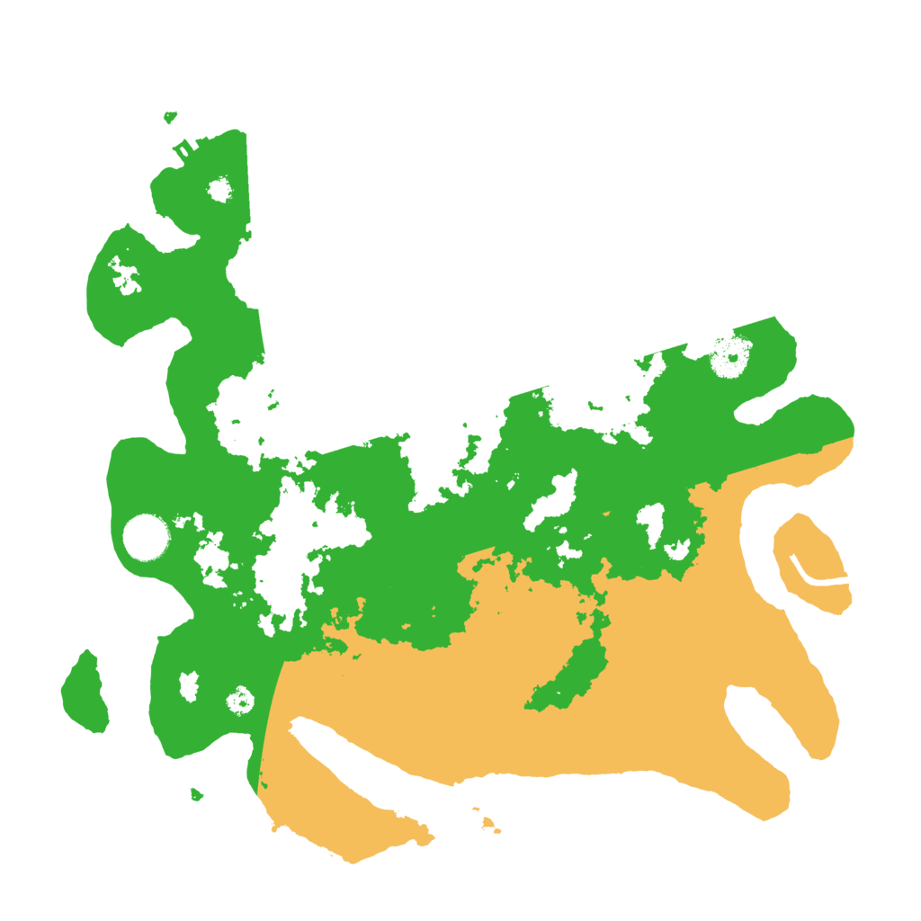 Biome Rust Map: Procedural Map, Size: 3500, Seed: 1148572