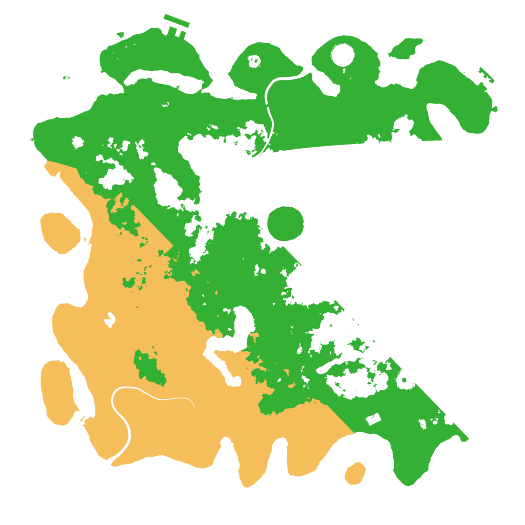 Biome Rust Map: Procedural Map, Size: 4050, Seed: 2120546965