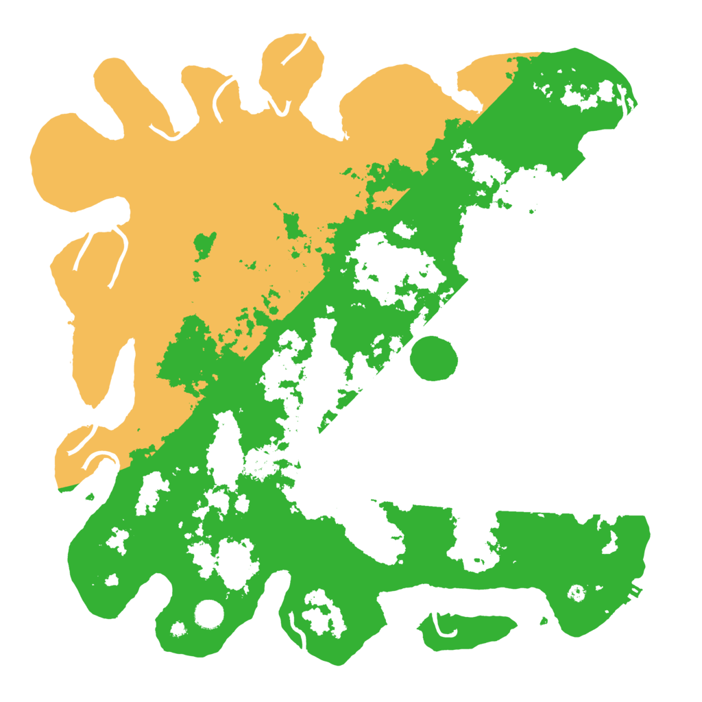 Biome Rust Map: Procedural Map, Size: 4250, Seed: 2078616386