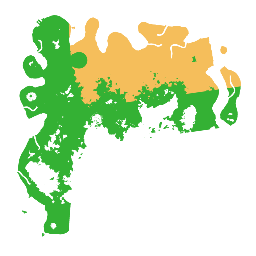 Biome Rust Map: Procedural Map, Size: 4100, Seed: 50000