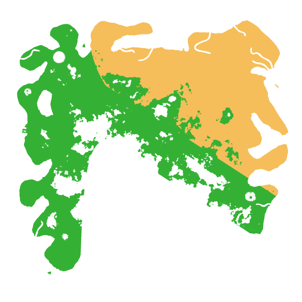 Biome Rust Map: Procedural Map, Size: 4500, Seed: 2200