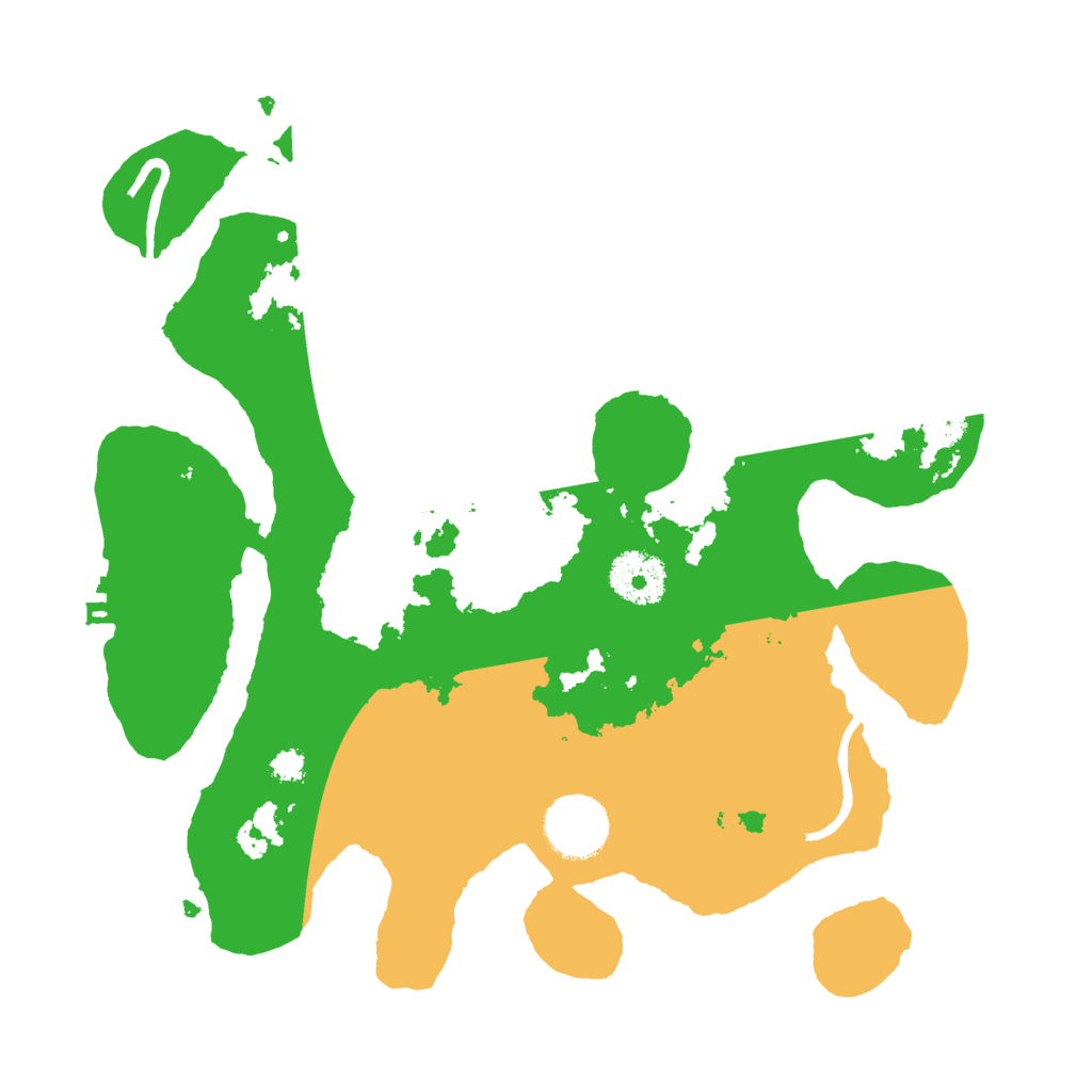 Biome Rust Map: Procedural Map, Size: 3000, Seed: 665838