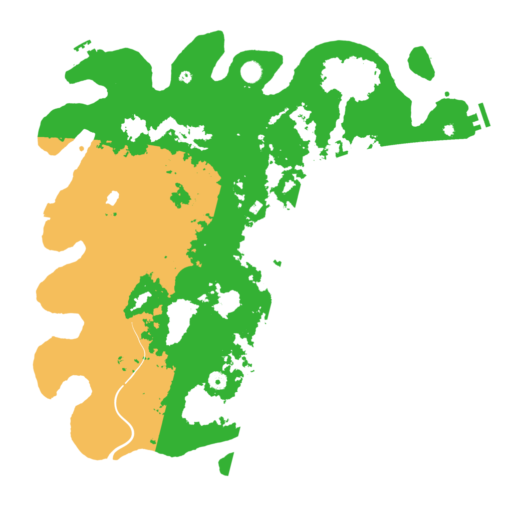 Biome Rust Map: Procedural Map, Size: 4200, Seed: 103823140