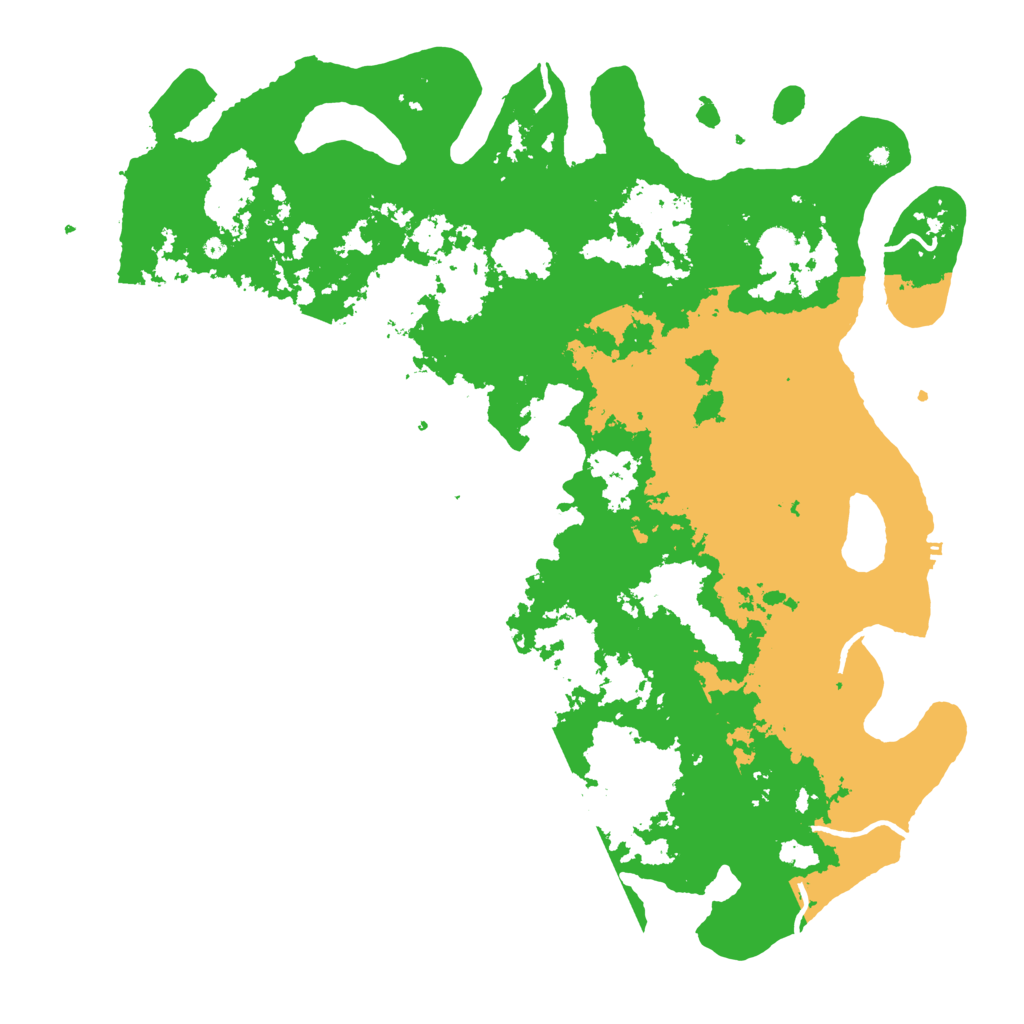 Biome Rust Map: Procedural Map, Size: 5000, Seed: 216587