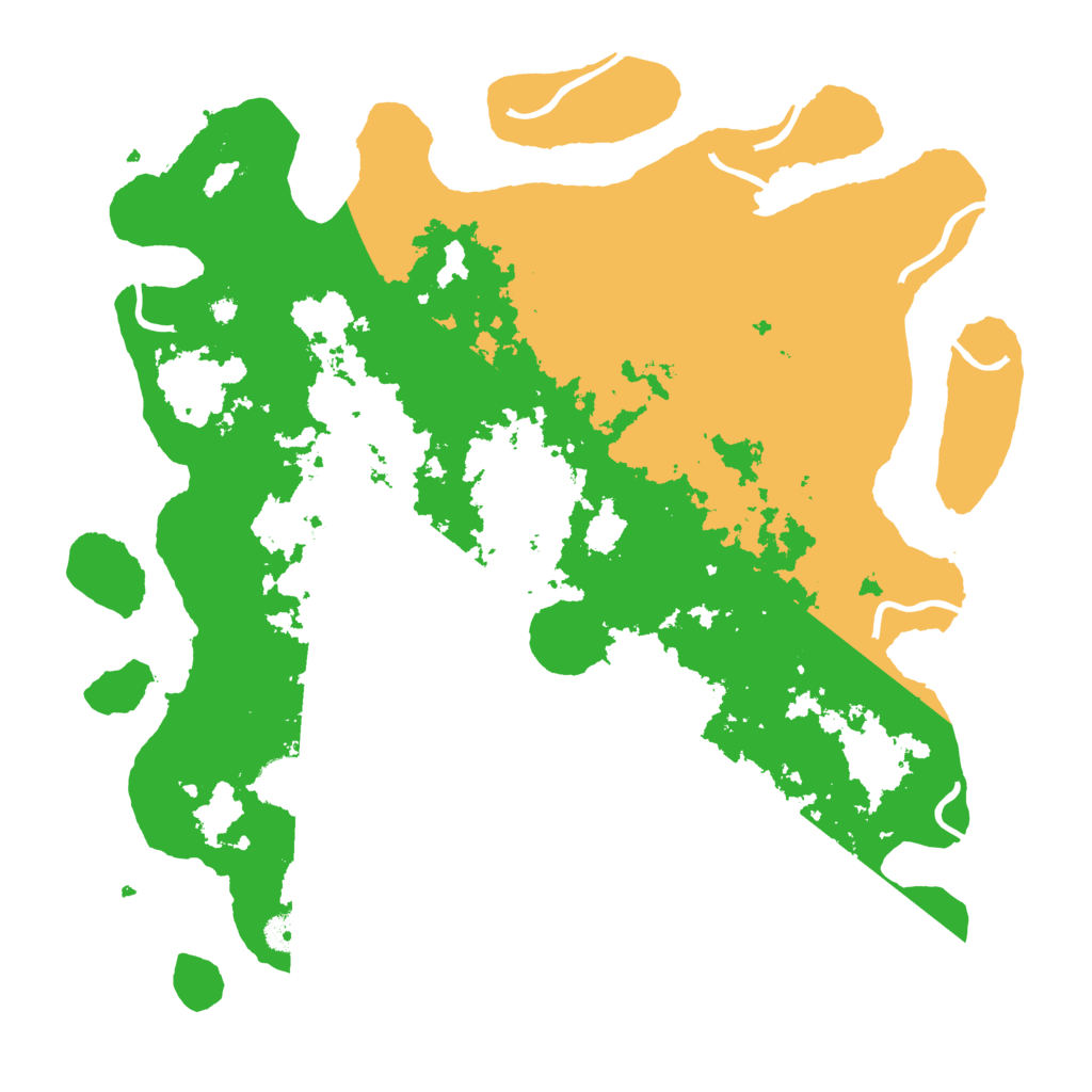 Biome Rust Map: Procedural Map, Size: 4000, Seed: 172407